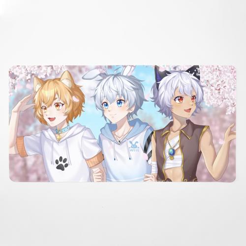 【凯×泽×荷 春日漫游】大号书桌垫80x40cm